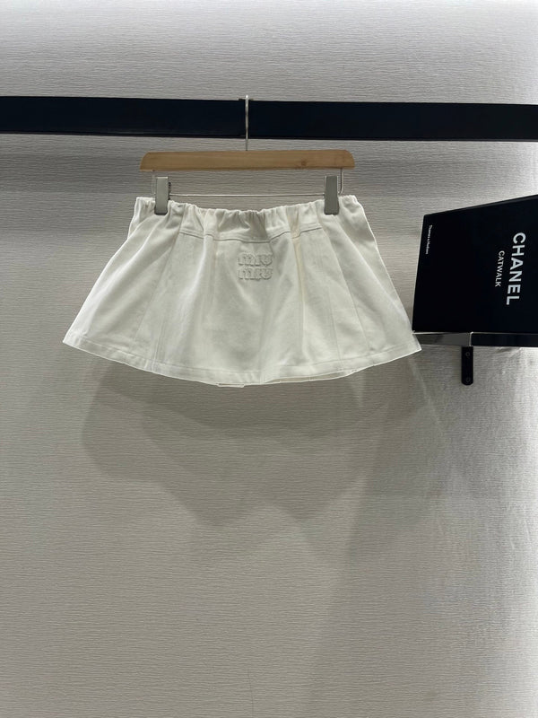 COMPLETO GIACCA E GONNA IN DENIM MIUMIU 274647