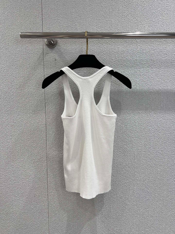 CHANEL SLEEVELESS TOP STYLE 65
