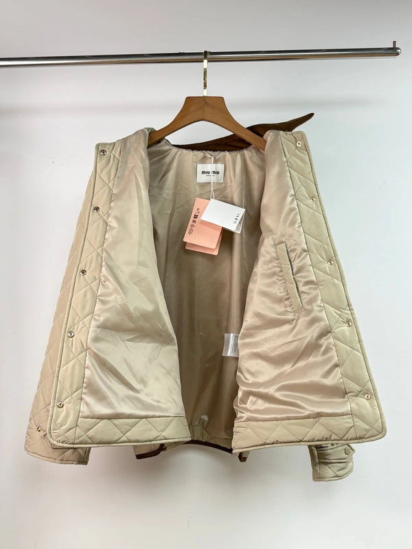 MIUMIU COTTON DOWN JACKET STYLE 45