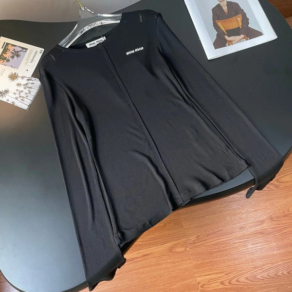 MIUMIU LONG-SLEEVE T-SHIRT STYLE 47