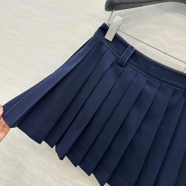 MIUMIU PLEATED MINI SKIRT 270079