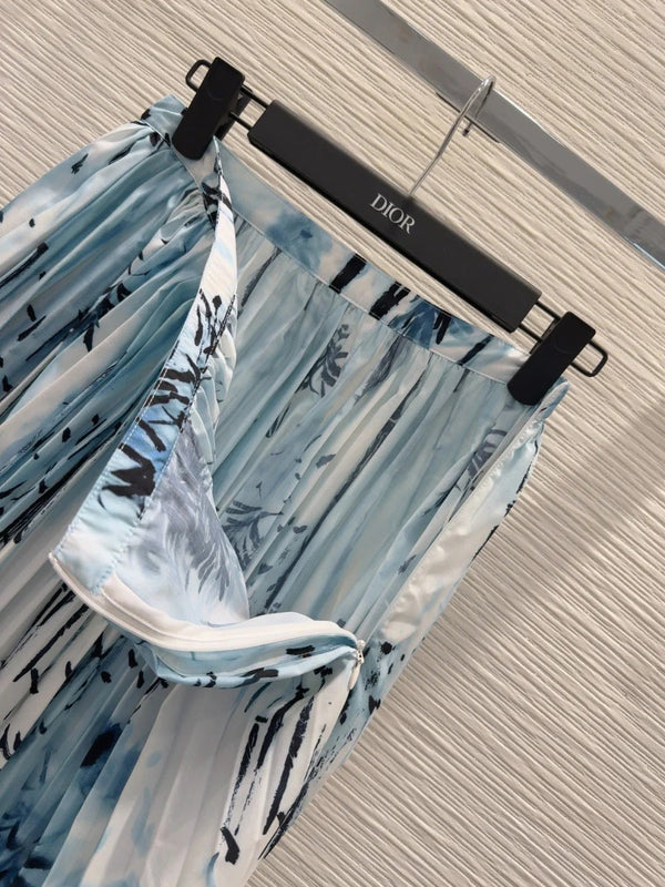 DIOR 25S PLEATED SKIRT STYLE 161