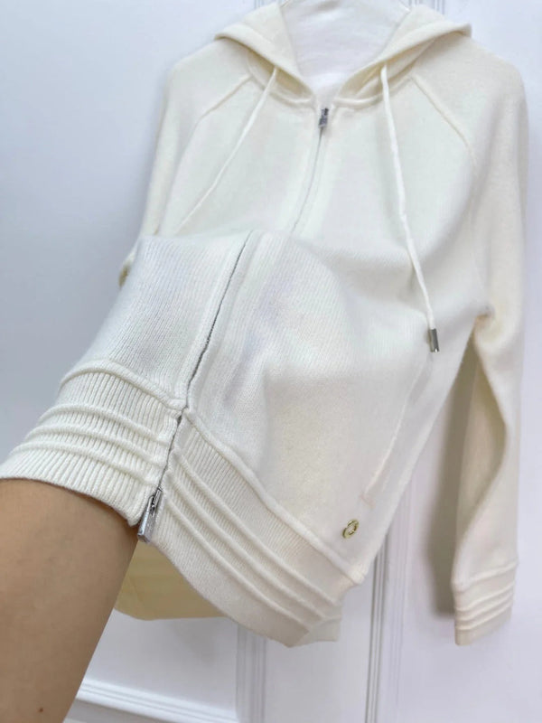 LP HOODED KNIT CARDIGAN STYLE 116