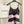 SWIMSUIT IN BLACK AND PINK HORIZONTAL STRIPES 626019