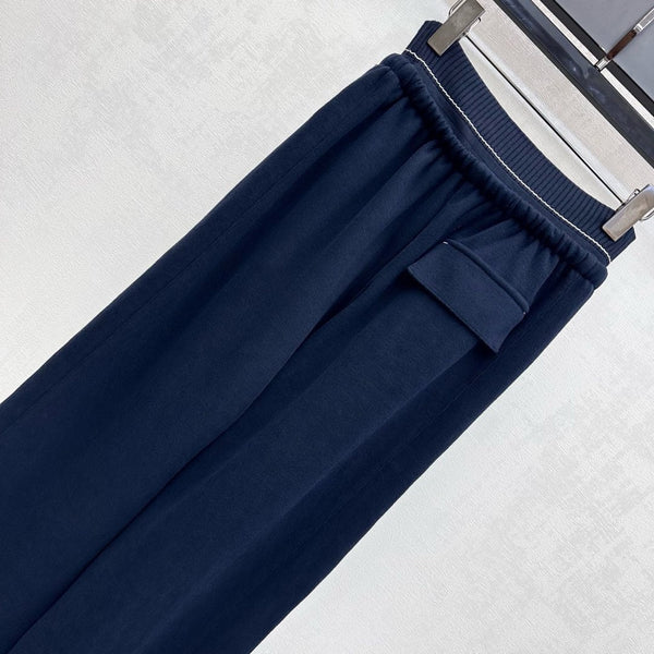 MIUMIU WIDE LEG PANTS STYLE 436