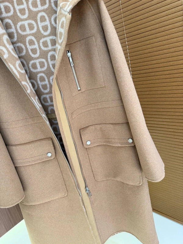 HERMES 25S WOOL COAT 101
