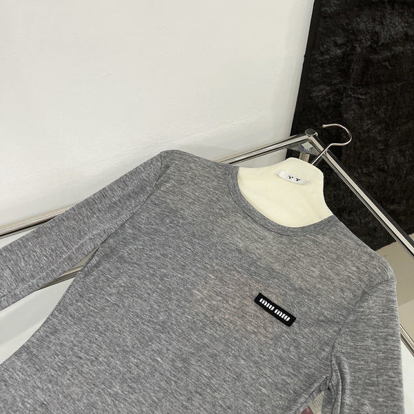 MIU LACE DRESS IN COTTON 265835