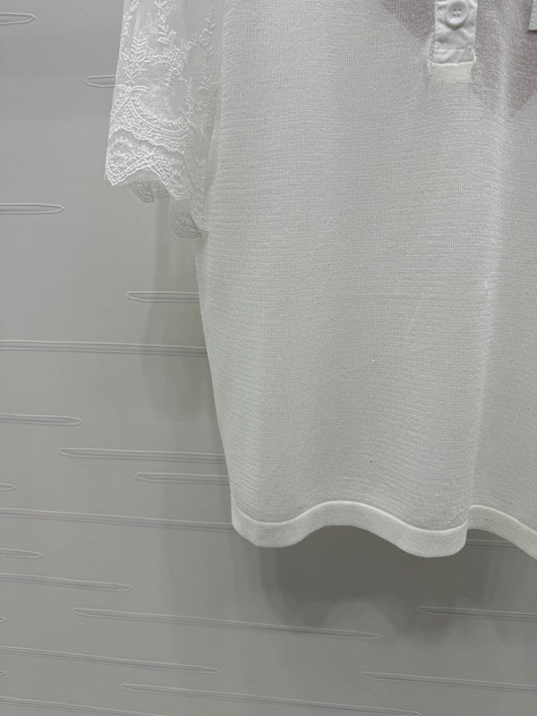 MIU 25SSEE THROUGH COLLAR SHIRT 264111