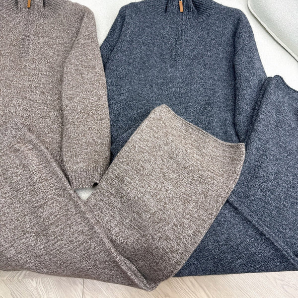 HERMES 25S STRAIGHT-CUT WOOL SUIT 010