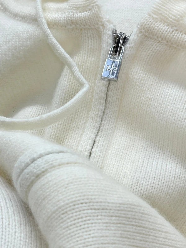 LP HOODED KNIT CARDIGAN STYLE 116