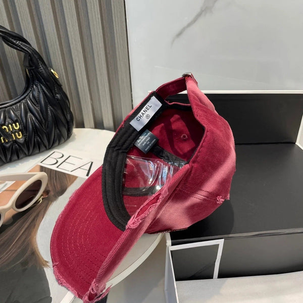 BASEBALL HAT IN MAROON JEAN 672989