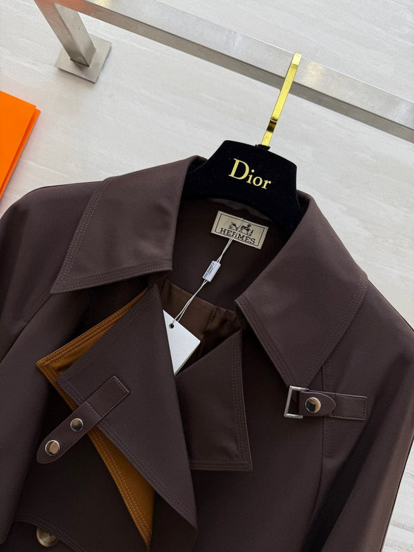 HERMES 25S LONG WINDBREAKER 527670