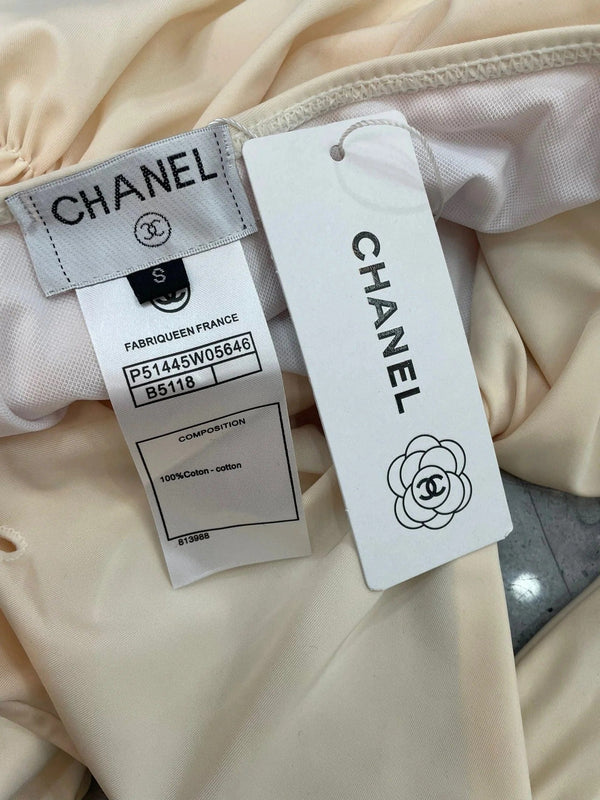 CC BIKINI SWIMSUIT SET IN IVORY 599124