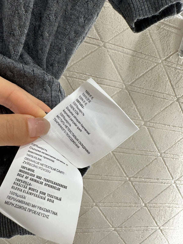 MIU 25S TWO PIECE KNIT JACKET 265538