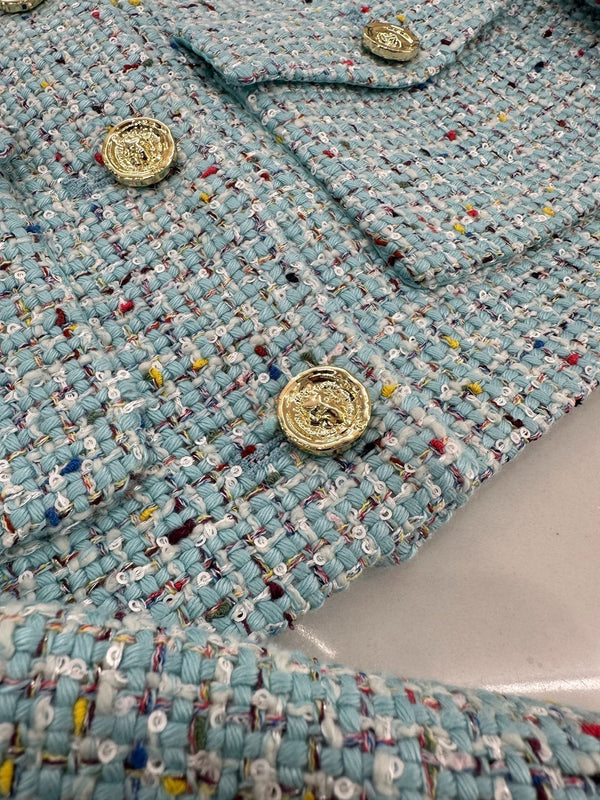 CHANEL MULTICOLOR KNITTED CARDIGAN 276610