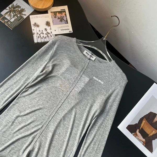 MIUMIU LONG-SLEEVE T-SHIRT STYLE 46