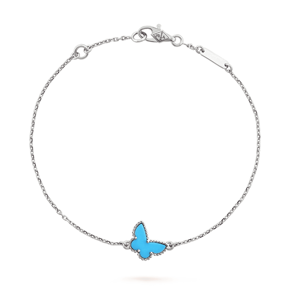 BUTTERFLY TURQUOISE SILVER BRACELET
