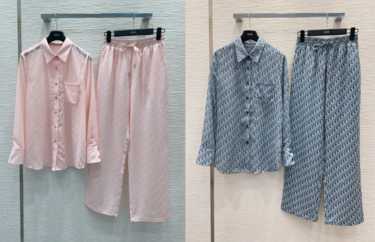 CD 2025 Set Blue and Pink Polyester