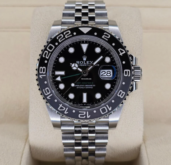 GMT-MASTER II BRUCE WAYNE CERAMIC STEEL BLACK GREY
