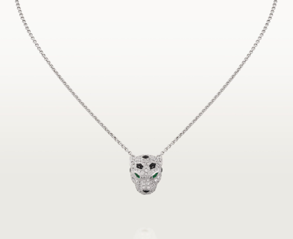 Panthère de Cartier Pendant White Gold Necklace