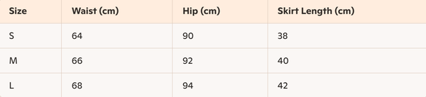 LV Bear Border Denim Skirt Blue Cotton