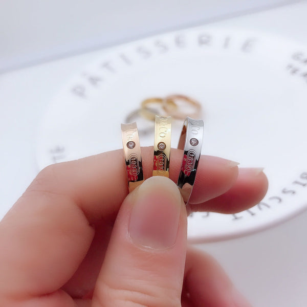 ANELLO CON DOPPIO DIAMANTE