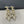 CHANE SMALL FRAGRANCE WHEAT GOLD DIAMOND EARRINGS