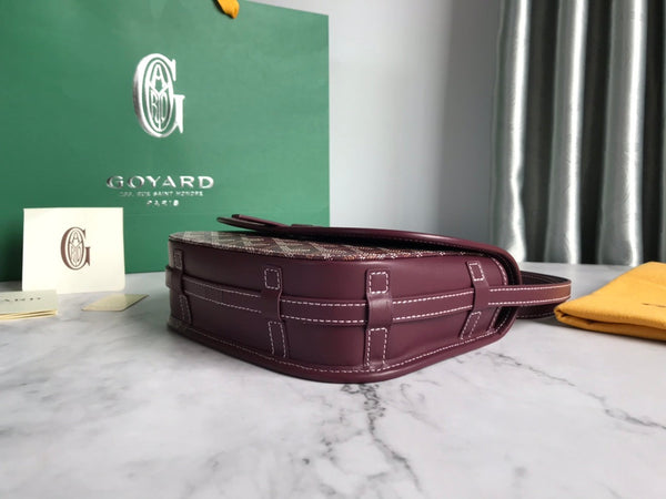 BORSA BELVEDERE PM 21CM TELA BORDEAUX
