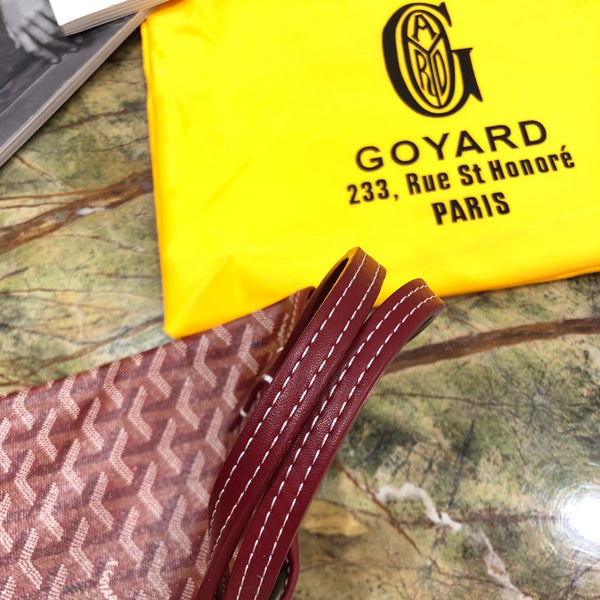 GOYA POITIERS 22X18X24CM TELA BORDEAUX