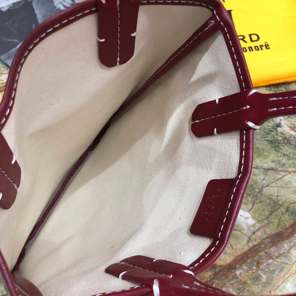 GOYA POITIERS 22X18X24CM TELA BORDEAUX