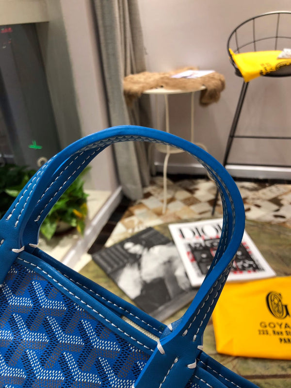 GOYA POITIERS 22X18X24CM TELA BLU