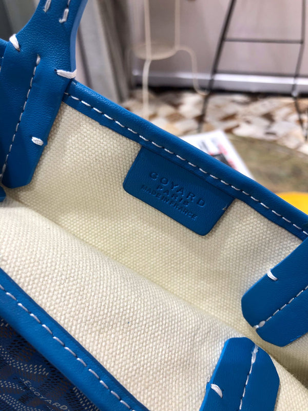 GOYA POITIERS 22X18X24CM TELA BLU