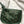 MINI HOBO BOHEME 38CM GREEN CANVAS