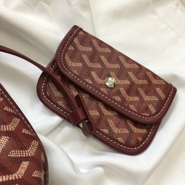 MINI HOBO BOHEME 38CM TELA BORDEAUX