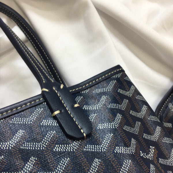 MINI HOBO BOHEME 38CM TELA BLU NAVY