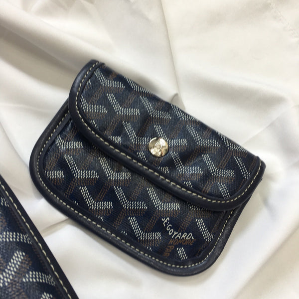 MINI HOBO BOHEME 38CM TELA BLU NAVY