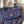 MINI HOBO BOHEME 38CM TELA BLU