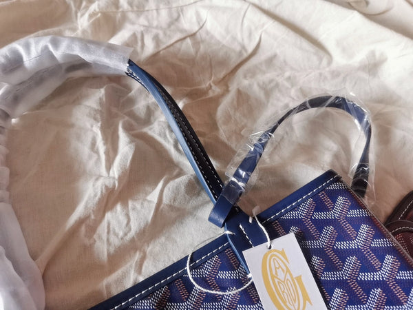 MINI HOBO BOHEME 38CM TELA BLU