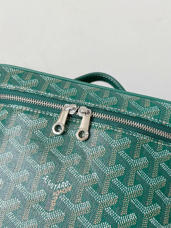 BORSA PORTA TRUCCO GOYA 20 CM TELA VERDE