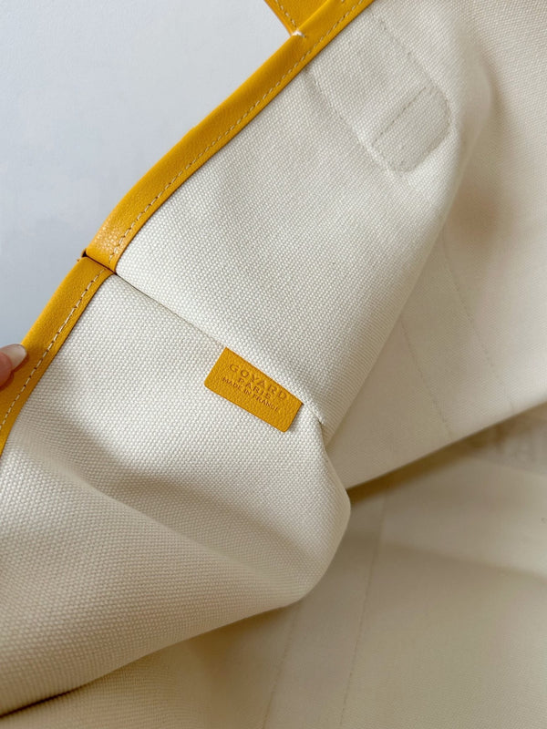 BORSA GOYA VILLETTE 45CM TELA GIALLA