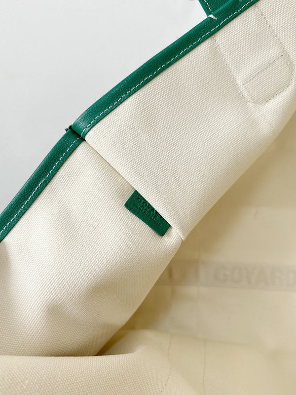 BORSA GOYA VILLETTE 45CM TELA VERDE