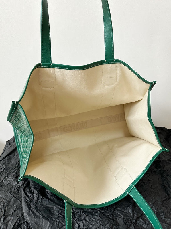 BORSA GOYA VILLETTE 45CM TELA VERDE