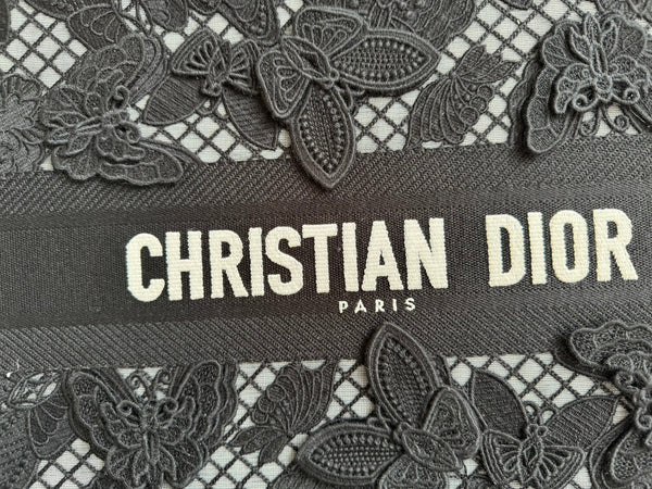 Large CD Book Tote 42cm Butterfly Zodiac Black