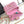 CC Mini 23P Bag 16cm Pink Woolen Plastic Bag