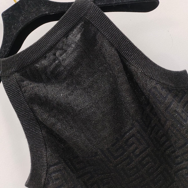 PB Monogram Knitted Top