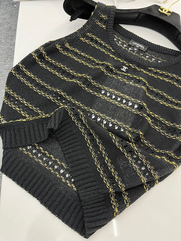 CC Stripe Transparent Tank