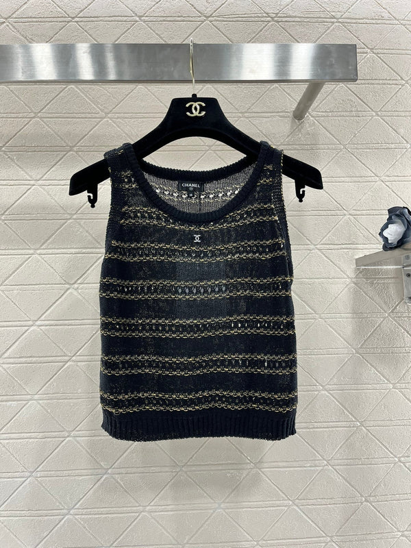 CC Stripe Transparent Tank