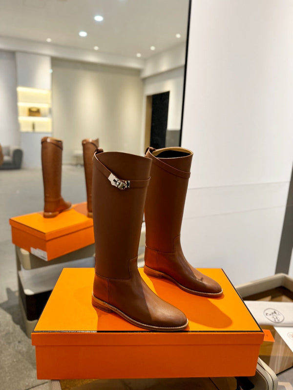 HM Stivali Jumping 20mm Brown Cowhide 961664