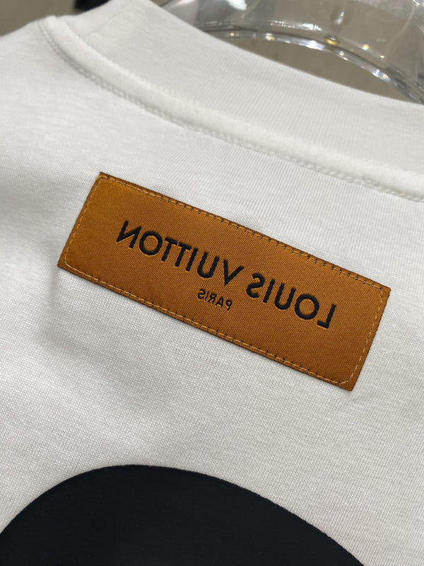 LV T-SHIRT IN WHITE COTTON 239617