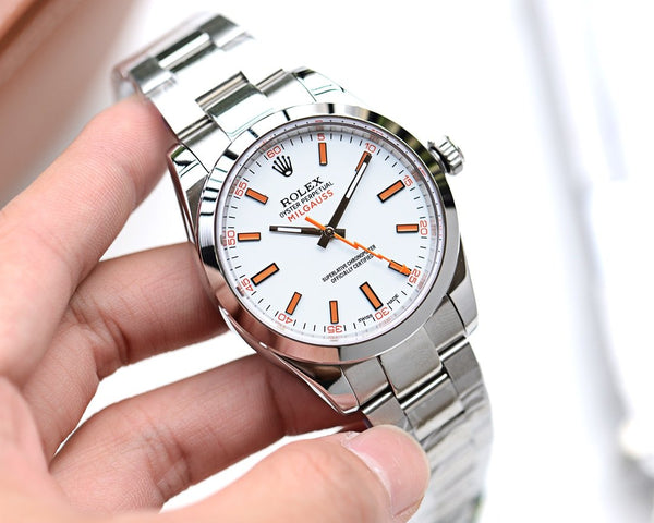 MILGAUSS STAINLESS STEEL WHITE DIAL